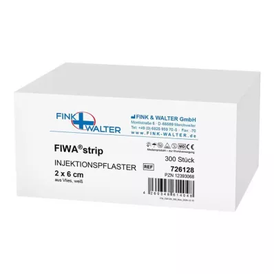 INJEKTIONSPFLASTER Fleece 2x6 cm, 300 pcs