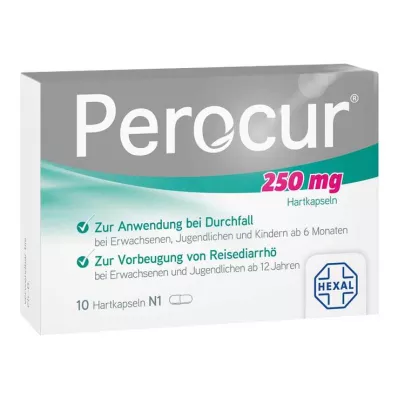 Perocur 250 mg hard capsules, 10 pcs