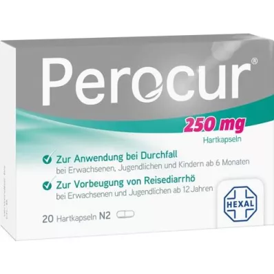 PEROCUR 250 mg hard capsules, 20 pcs