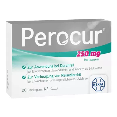 PEROCUR 250 mg hard capsules, 20 pcs