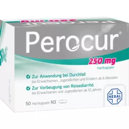 PEROCUR 250 mg hard capsules, 50 pcs