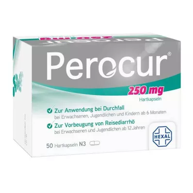 PEROCUR 250 mg hard capsules, 50 pcs