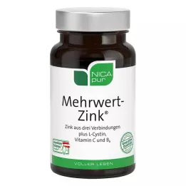 NICAPUR Value-added zinc capsules, 60 pcs