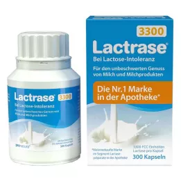 LACTRASE 3,300 FCC Capsules, 300 pcs