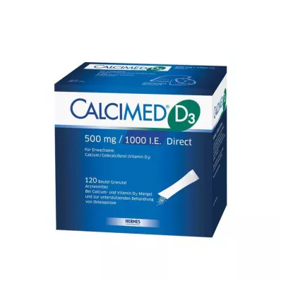 CALCIMED D3 500 mg/1000 I.U. Direct Granules, 120 pcs CALCIMED D3 500 mg/1000 I.U. Direct Granules, 120 pcs