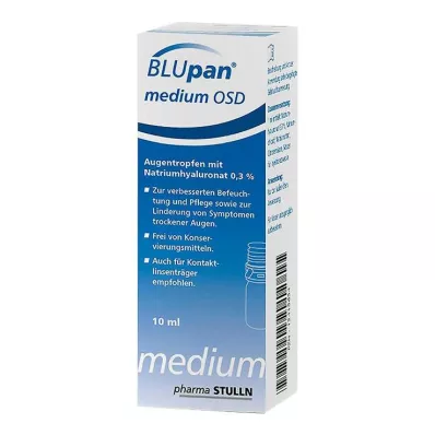 BLUPAN medium OSD Eye drops, 10 ml