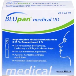 BLUPAN medical UD Eye drops, 20X0.5 ml