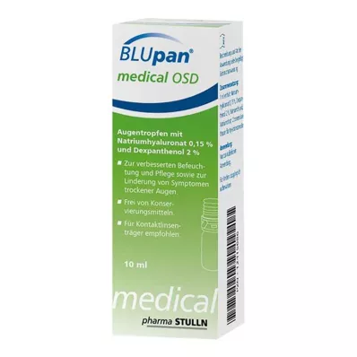 BLUPAN medical OSD Eye drops, 10 ml
