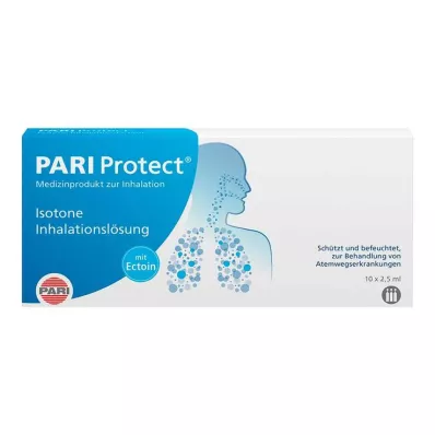 PARI ProtECT Inhalation Solution with Ectoin Ampoules, 10X2.5 ml
