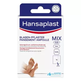 HANSAPLAST Blister plaster SOS Mix Pack, 6 pcs
