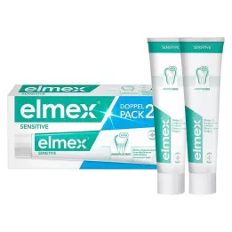 ELMEX SENSITIVE Toothpaste Twin Pack, 2X75 ml