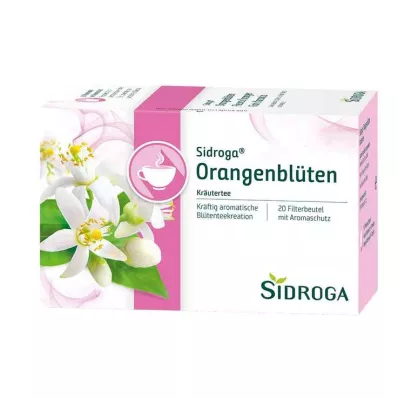 SIDROGA Orange Blossom Tea Filter Bag, 20X1.2 g