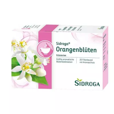 Sidroga orange blossom tea filter bags, 20X1.2 g Sidroga orange blossom tea filter bags, 20X1.2 g