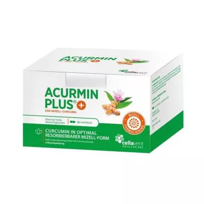 ACURMIN Plus Das Micell-Curcuma Softgels, 180 pcs