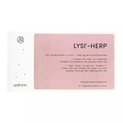 LYSI-Herp drinking ampoules, 10 pcs LYSI-Herp drinking ampoules, 10 pcs