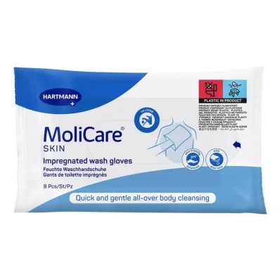MOLICARE SKIN Washing gloves, 8 pcs MOLICARE SKIN Washing gloves, 8 pcs