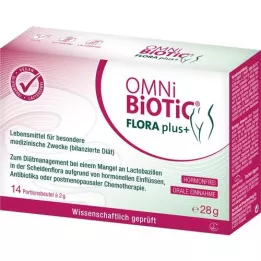 OMNI BiOTiC Flora plus+ sachets, 14X2 g