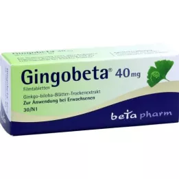 GINGOBETA 40 mg film-coated tablets, 30 pcs