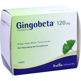 GINGOBETA 120 mg film-coated tablets, 120 pcs
