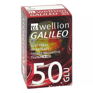WELLION GALILEO Blood glucose test strips, 50 pcs