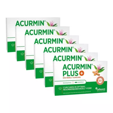 ACURMIN Plus Das Micell-Curcuma Softgels, 360 pcs