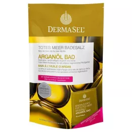 DERMASEL Dead Sea Bath Salts+Argan Oil, 1 p
