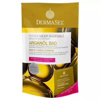 DERMASEL Dead Sea Bath Salts+Argan Oil, 1 p