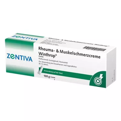 Rheumatism &amp; muscle pain cream Winthrop, 100 g