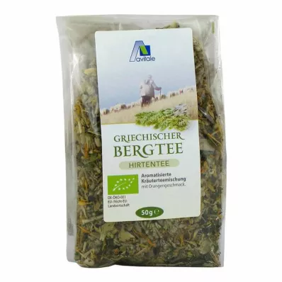 Greek Mountain Tea Orange Organic Shepherds Tea, 50 g Greek Mountain Tea Orange Organic Shepherds Tea, 50 g