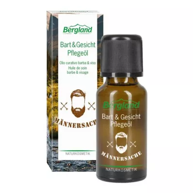 BERGLAND Beard &amp; Face care oil, 20 ml