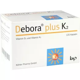 DEBORA plus K2 capsules, 120 pcs