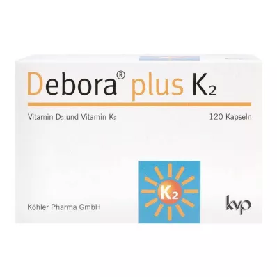 DEBORA plus K2 capsules, 120 pcs DEBORA plus K2 capsules, 120 pcs