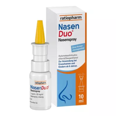 NASENDUO Nasal spray, 10 ml NASENDUO Nasal spray, 10 ml