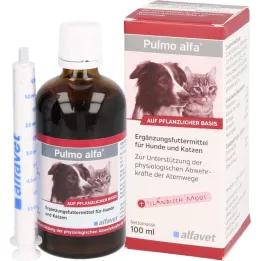 PULMO ALFA Supplementary liquid food for dogs/cats, 100 ml