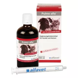 PULMO ALFA Supplementary liquid food for dogs/cats, 100 ml