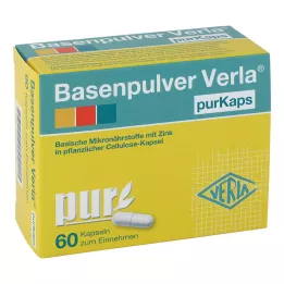 BASENPULVER Verla purKaps, 60 Capsules