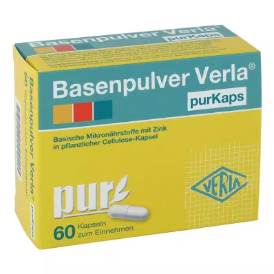 Base powder Verla Purkaps, 60 pcs Base powder Verla Purkaps, 60 pcs
