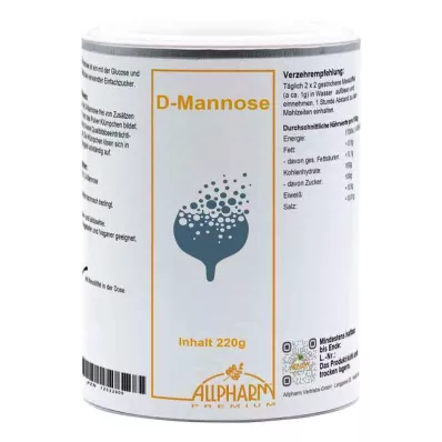 D Mannose powder storage container (220 g) D Mannose powder storage container (220 g)