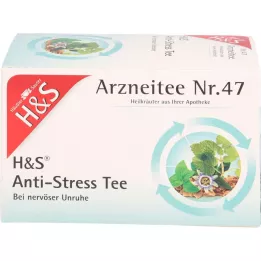 H&amp;S Anti-Stress Tea Filter Bag, 20X2.0 g