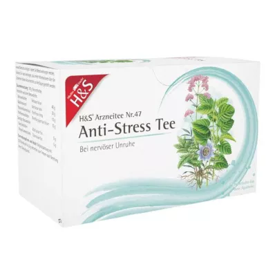 H&S Anti-Stress Tea Filter Bag, 20X2.0 g H&S Anti-Stress Tea Filter Bag, 20X2.0 g