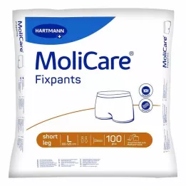 MOLICARE Fixpants short leg size L, 100 pcs