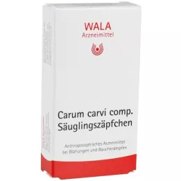 CARUM CARVI comp.infant suppositories, 10X1 g