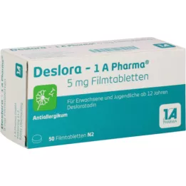 DESLORA-1A Pharma 5 mg film-coated tablets, 50 pcs