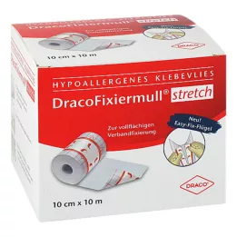 Draco fixation gauze stretch 10 cmx10 m, 1 piece