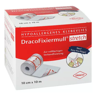 Draco fixation gauze stretch 10 cmx10 m, 1 piece Draco fixation gauze stretch 10 cmx10 m, 1 piece