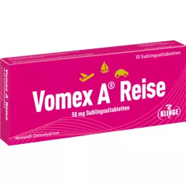 VOMEX A Reise 50 mg Sublingual Tablets, 10 pcs