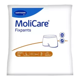 MOLICARE Fixpants short leg size L, 3 pcs