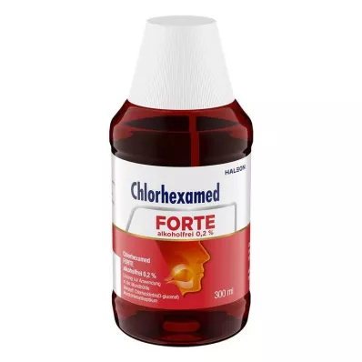 Chlorhexamed FORTE alcohol-free 0.2% mouthwash, antibacterial, 300 ml