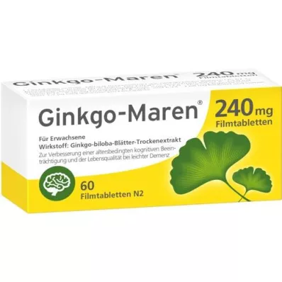 GINKGO-MAREN 240 mg film-coated tablets, 60 pcs