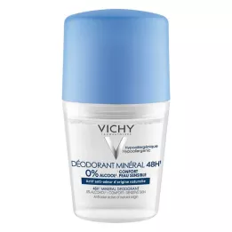 VICHY DEO Roll-on Mineral 48h without aluminium, 50 ml